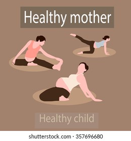 Yoga for pregnant set