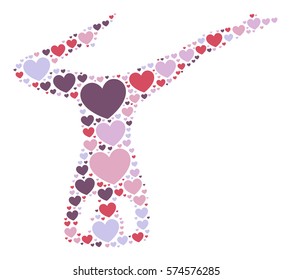 yoga shape design vector illustration 