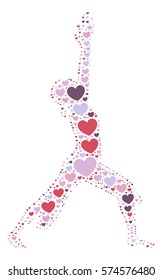 yoga shape design vector illustration 