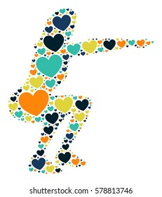 yoga shape design vector illustration 