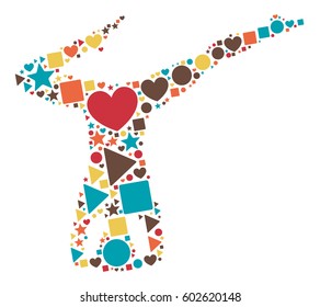 yoga shape design vector illustration 