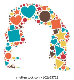 yoga shape design vector illustration 