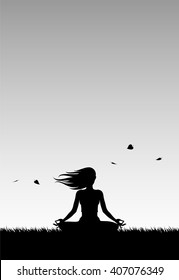 Yoga Silhouette