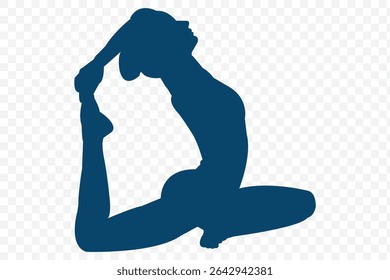  yoga silhouette poses  for international yoga day  .  Yoga Silhouette Illustration .  eps 10