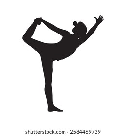 Yoga Silhouette vector art photo image photo picture template background pose yoga pose