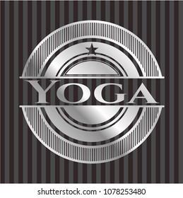  Yoga silver emblem or badge