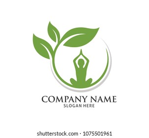 Health Human Vector Logo Template Flat Stock Vector (royalty Free 