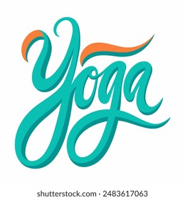 Estudio de yoga con Azure, Font, Aqua, Arte, Palabras claves eléctricas azules