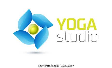 Yoga studio logo