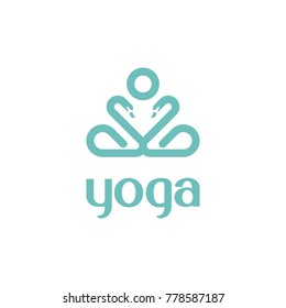 Yoga Swan Logo Beauty Vector Stock Vector (Royalty Free) 778587187 ...