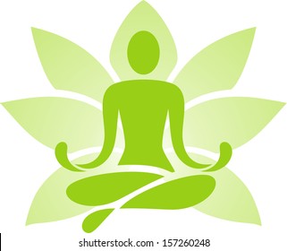 Yoga Symbol Stock Vector (Royalty Free) 157260248 | Shutterstock