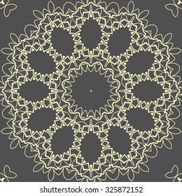 Yoga symbol seamless tile