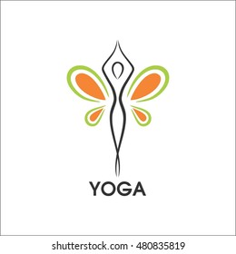 yoga template for logo
