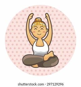 yoga theme elements