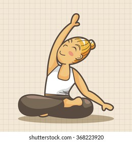 yoga theme elements