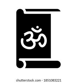 yoga training glyph icon vector. yoga training sign. isolated contour symbol black illustration