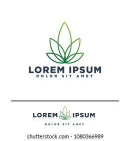 yoga training logo template vector editable