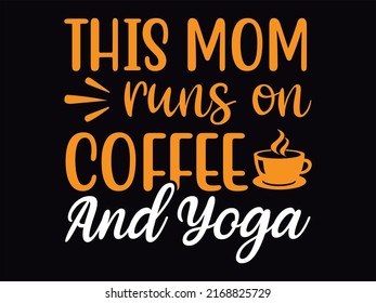 Yoga t-shirt design vector file
