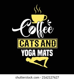 Yoga typography t shirt design