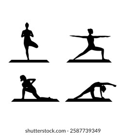 Yoga Vector Art, Icons, and Graphics