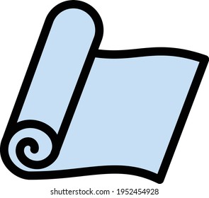 Yoga-Vektorfarbsymbol