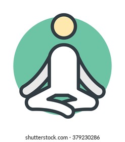 Yoga Vector Icon