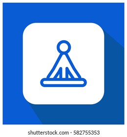 Yoga vector icon