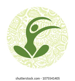 Yoga. Vector illustration