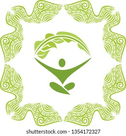 Yoga. Vector illustration