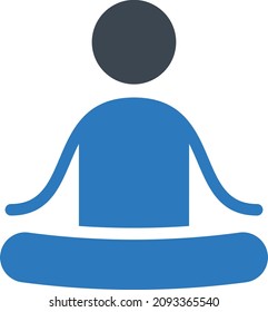 yoga Vector illustration on a transparent background. Premium quality symbols. Glyphs  vector icon for concept and graphic design.
