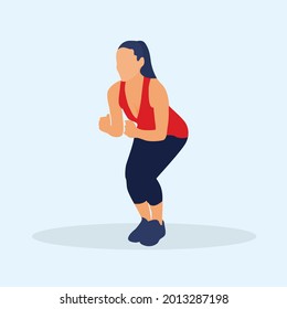 Diseño de plantilla de ilustración de vectores de yoga para ejercicio, fitness, entrenamiento, gimnasia, wellness, entrenamiento, meditación