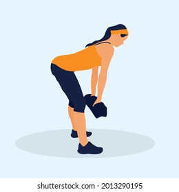 Yoga Vector Illustration Template Design for Exercise, Fitness, Training, Gym, Wellness, Workout, Meditation