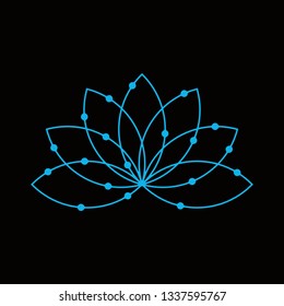 yoga vector logo