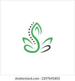 Yoga wellness logo design template