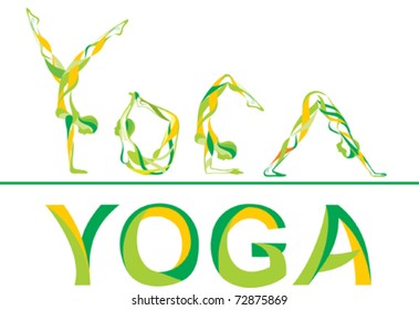 "Yoga" it is written by poses