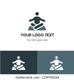 Yoga,harmony,health,healthy logo template. Logo branding for your new company. File can be use vector eps and image jpg formats
