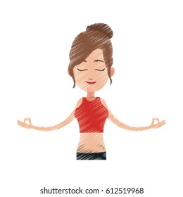 yogi meditating icon image 