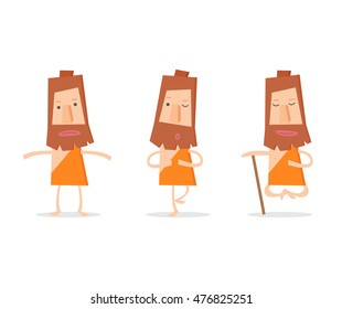 Yogi in Poses