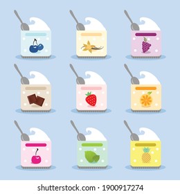 Yogurt and Ice Cream Cups