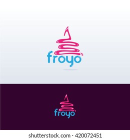 Yogurt Logo , Ice Cream Logo