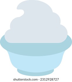 Yogurt Vector Icon Flat Style