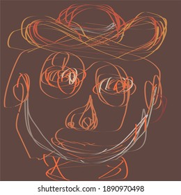 Yogyakarta, Indonesia. january 11th, 2021. Abstract vector illustration that symbolizes authority