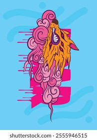 yokai is mean japanese ghost with japan style character