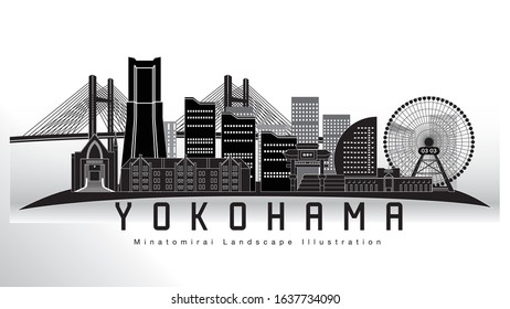 Yokohama シルエット のイラスト素材 画像 ベクター画像 Shutterstock