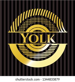 Yolk gold emblem