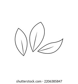 Yom Kippur Design elements three leaves is suitable for use as design elements for banner templates, presentations, backgrounds, celebrations, and others. eps 10. easy to edit
