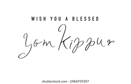 yom kippur text font calligraphy hand lettering judaism religion shofar celebration culture israel torah celebration jewish culture religious horn hebrew event fashion model rosh skin natural praying