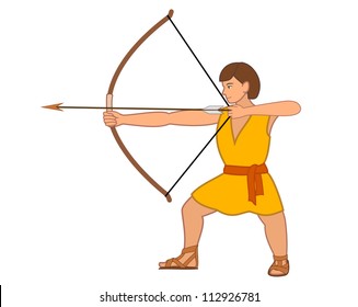 Yong man with bow