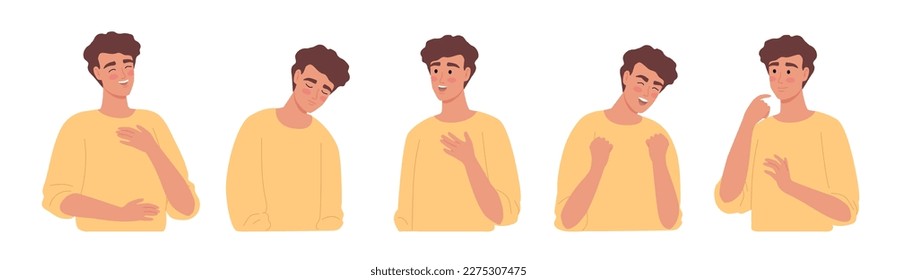 El personaje de Yong Man expresa diferentes sentimientos y emociones 