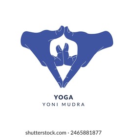 YONI MUDRA. Mudras de mano de yoga potente para una salud óptima. Gestos con la mano